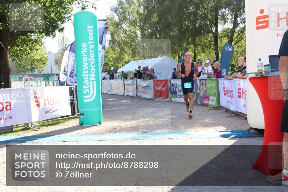 07.09.2025 - 19. Norderstedt Triathlon Zöllner http://msf.ph/oto/8788298 07.09.2025 16:07:42 Ziel 400 meine-sportfotos.de