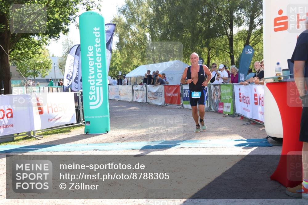 07.09.2025 - 19. Norderstedt Triathlon Zöllner http://msf.ph/oto/8788305 07.09.2025 16:07:43 Ziel 400 meine-sportfotos.de