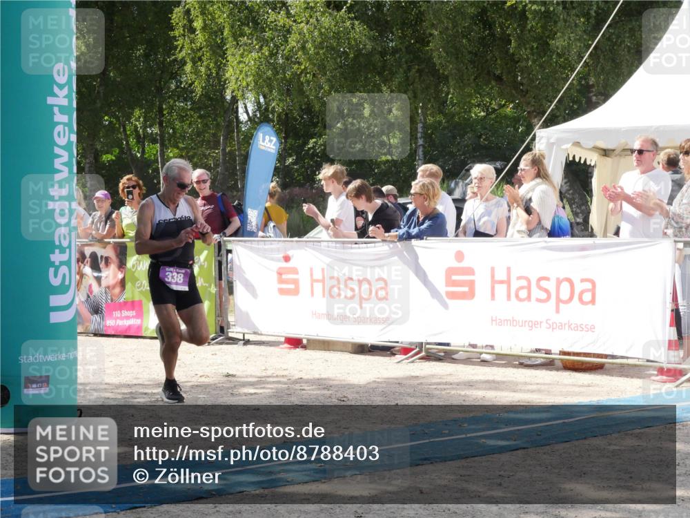 07.09.2025 - 19. Norderstedt Triathlon Zöllner http://msf.ph/oto/8788403 07.09.2025 13:46:07 Ziel 338, 723 meine-sportfotos.de