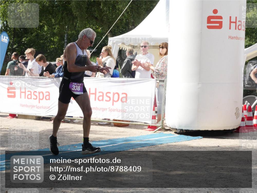 07.09.2025 - 19. Norderstedt Triathlon Zöllner http://msf.ph/oto/8788409 07.09.2025 13:46:08 Ziel 338 meine-sportfotos.de