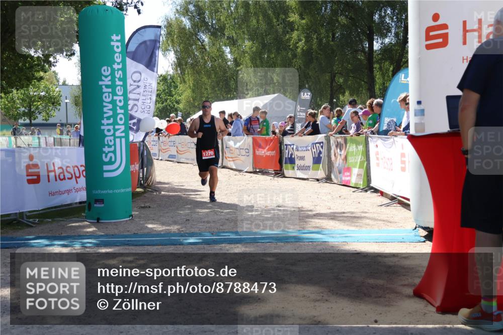 07.09.2025 - 19. Norderstedt Triathlon Zöllner http://msf.ph/oto/8788473 07.09.2025 13:44:01 Ziel 1270 meine-sportfotos.de