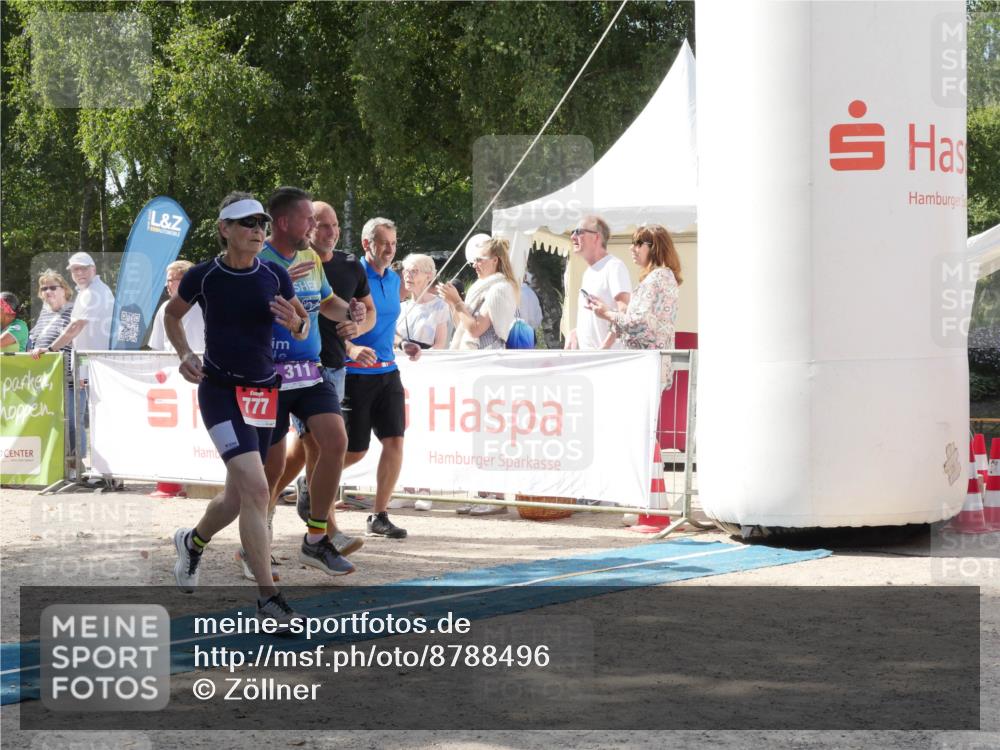 07.09.2025 - 19. Norderstedt Triathlon Zöllner http://msf.ph/oto/8788496 07.09.2025 13:48:20 Ziel 311, 777, 1298 meine-sportfotos.de