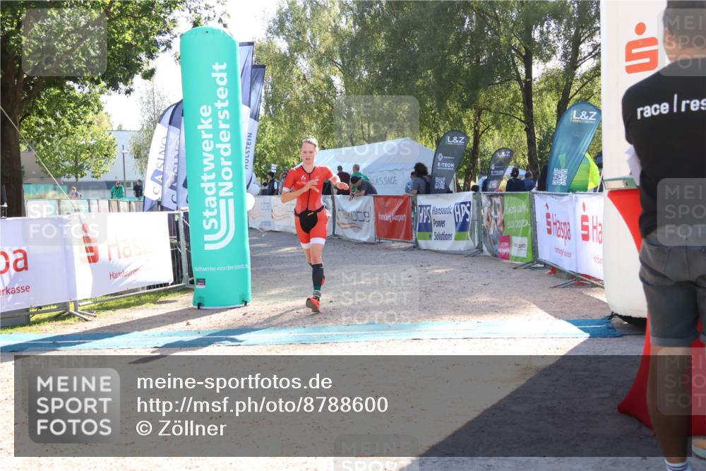 07.09.2025 - 19. Norderstedt Triathlon Zöllner http://msf.ph/oto/8788600 07.09.2025 16:10:28 Ziel 1404 meine-sportfotos.de