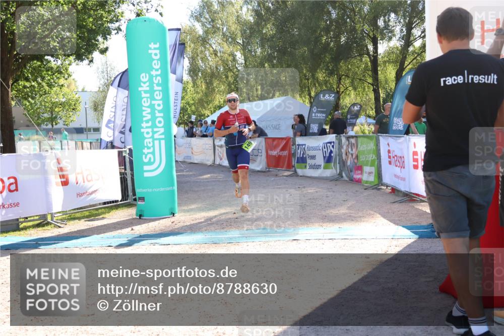07.09.2025 - 19. Norderstedt Triathlon Zöllner http://msf.ph/oto/8788630 07.09.2025 16:10:44 Ziel 1496 meine-sportfotos.de