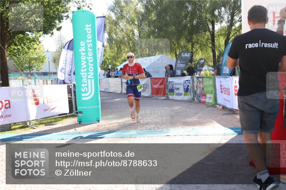 07.09.2025 - 19. Norderstedt Triathlon Zöllner http://msf.ph/oto/8788633 07.09.2025 16:10:45 Ziel 1496 meine-sportfotos.de