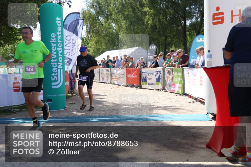 07.09.2025 - 19. Norderstedt Triathlon Zöllner http://msf.ph/oto/8788653 07.09.2025 13:45:08 Ziel 348 meine-sportfotos.de