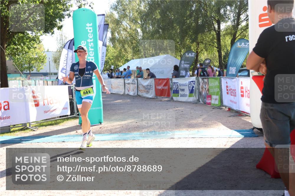 07.09.2025 - 19. Norderstedt Triathlon Zöllner http://msf.ph/oto/8788689 07.09.2025 16:10:57 Ziel 441 meine-sportfotos.de