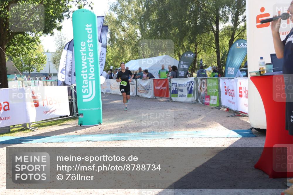 07.09.2025 - 19. Norderstedt Triathlon Zöllner http://msf.ph/oto/8788734 07.09.2025 16:11:13 Ziel 472 meine-sportfotos.de