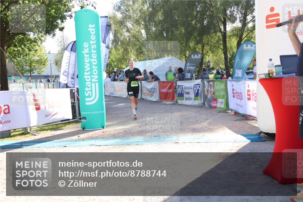 07.09.2025 - 19. Norderstedt Triathlon Zöllner http://msf.ph/oto/8788744 07.09.2025 16:11:14 Ziel 472 meine-sportfotos.de