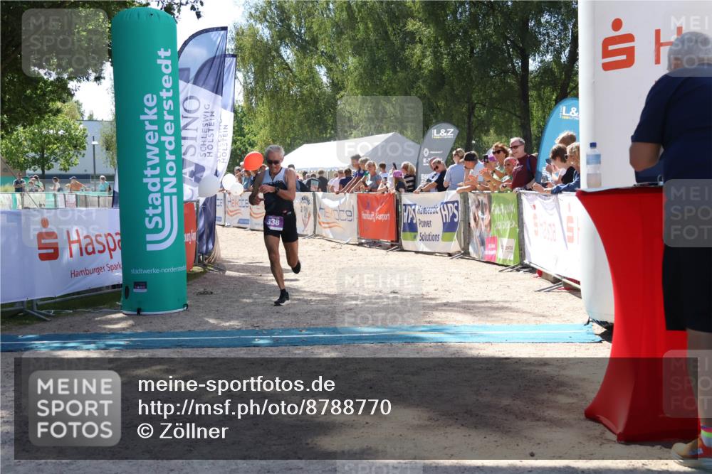 07.09.2025 - 19. Norderstedt Triathlon Zöllner http://msf.ph/oto/8788770 07.09.2025 13:46:06 Ziel 338 meine-sportfotos.de