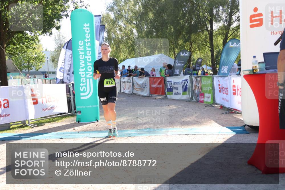 07.09.2025 - 19. Norderstedt Triathlon Zöllner http://msf.ph/oto/8788772 07.09.2025 16:11:16 Ziel 472 meine-sportfotos.de