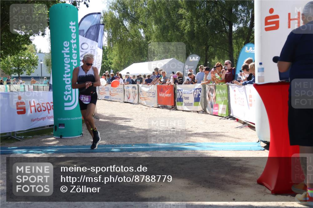 07.09.2025 - 19. Norderstedt Triathlon Zöllner http://msf.ph/oto/8788779 07.09.2025 13:46:06 Ziel 338 meine-sportfotos.de