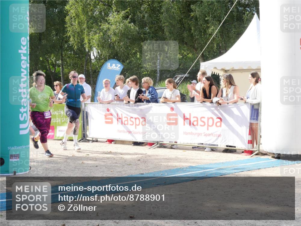 07.09.2025 - 19. Norderstedt Triathlon Zöllner http://msf.ph/oto/8788901 07.09.2025 13:56:41 Ziel 337 meine-sportfotos.de