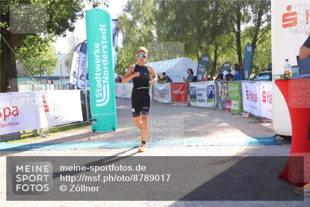 07.09.2025 - 19. Norderstedt Triathlon Zöllner http://msf.ph/oto/8789017 07.09.2025 16:13:55 Ziel 469, 1503 meine-sportfotos.de