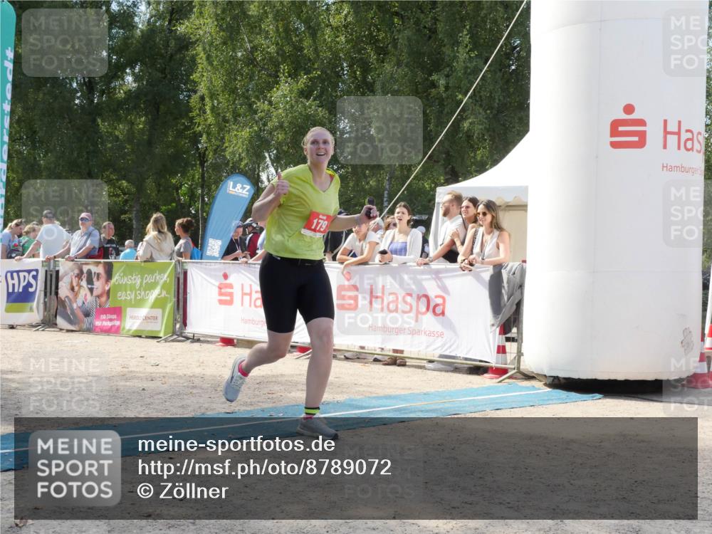 07.09.2025 - 19. Norderstedt Triathlon Zöllner http://msf.ph/oto/8789072 07.09.2025 14:00:06 Ziel 179 meine-sportfotos.de