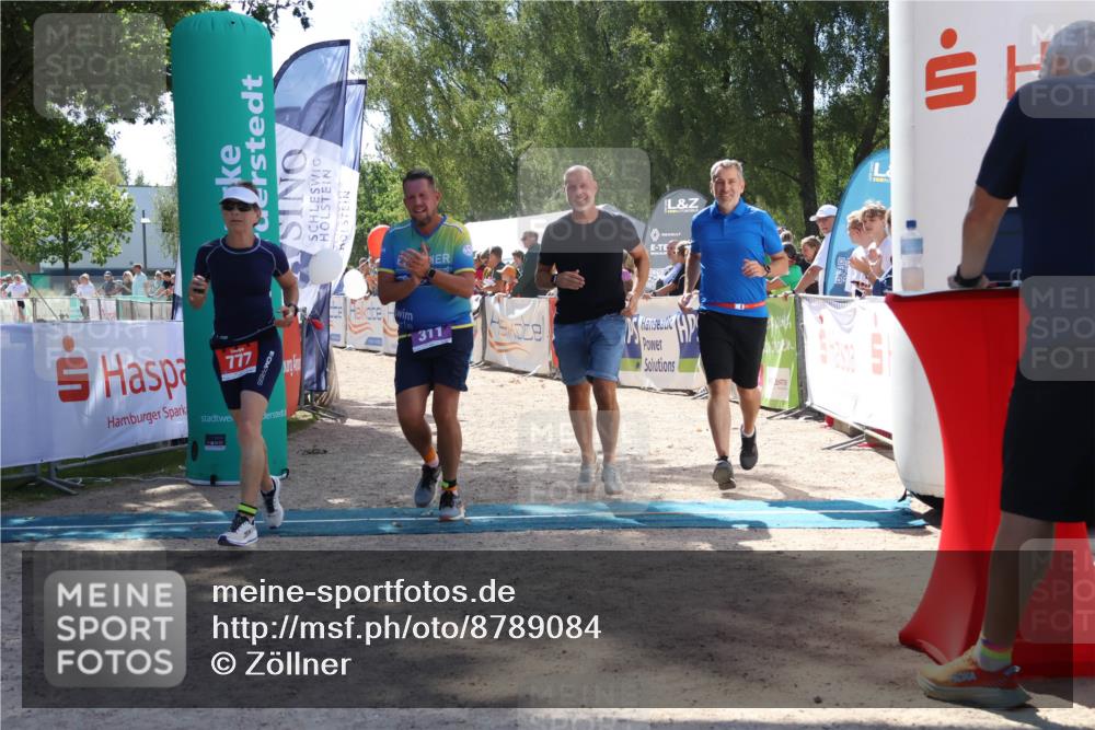 07.09.2025 - 19. Norderstedt Triathlon Zöllner http://msf.ph/oto/8789084 07.09.2025 13:48:18 Ziel 311, 777, 1298 meine-sportfotos.de