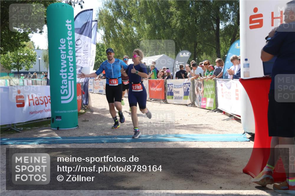 07.09.2025 - 19. Norderstedt Triathlon Zöllner http://msf.ph/oto/8789164 07.09.2025 13:48:46 Ziel 153, 264, 334, 1292, 1344 meine-sportfotos.de