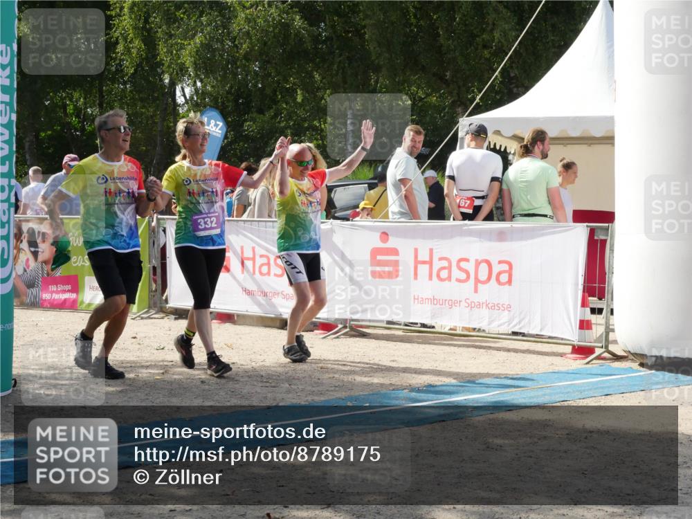 07.09.2025 - 19. Norderstedt Triathlon Zöllner http://msf.ph/oto/8789175 07.09.2025 14:05:33 Ziel 332 meine-sportfotos.de