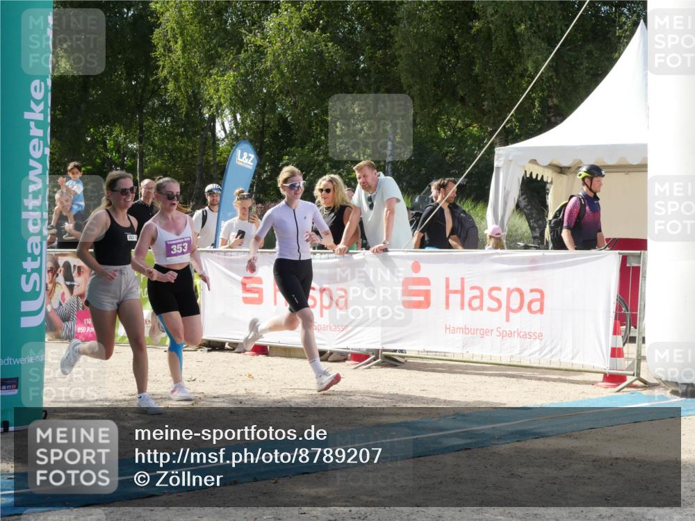 07.09.2025 - 19. Norderstedt Triathlon Zöllner http://msf.ph/oto/8789207 07.09.2025 14:06:41 Ziel 353 meine-sportfotos.de