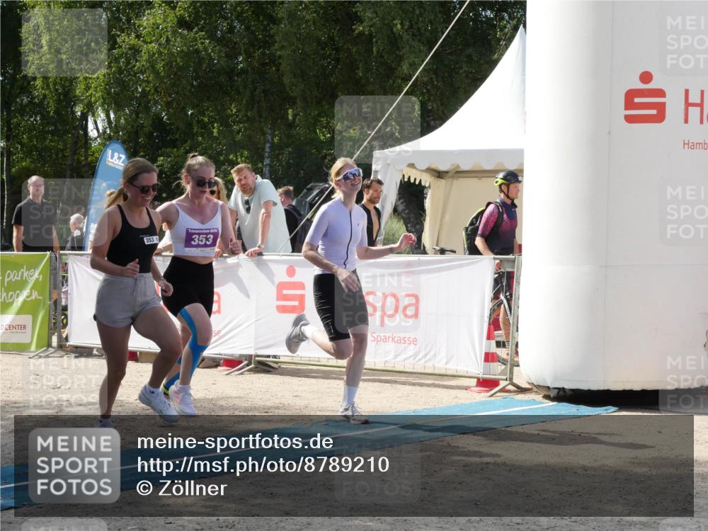 07.09.2025 - 19. Norderstedt Triathlon Zöllner http://msf.ph/oto/8789210 07.09.2025 14:06:42 Ziel 353 meine-sportfotos.de