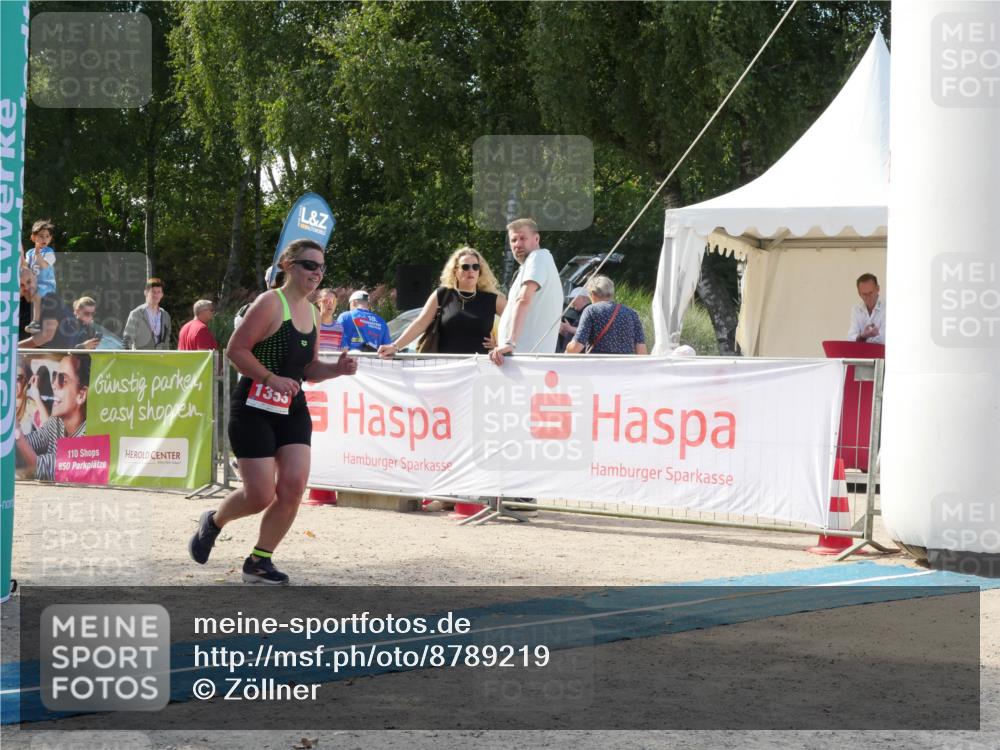 07.09.2025 - 19. Norderstedt Triathlon Zöllner http://msf.ph/oto/8789219 07.09.2025 14:08:45 Ziel 1353 meine-sportfotos.de