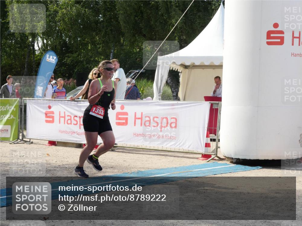 07.09.2025 - 19. Norderstedt Triathlon Zöllner http://msf.ph/oto/8789222 07.09.2025 14:08:45 Ziel 1353 meine-sportfotos.de