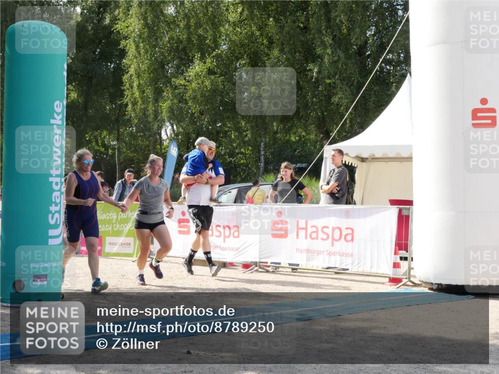 07.09.2025 - 19. Norderstedt Triathlon Zöllner http://msf.ph/oto/8789250 07.09.2025 14:14:56 Ziel 314 meine-sportfotos.de