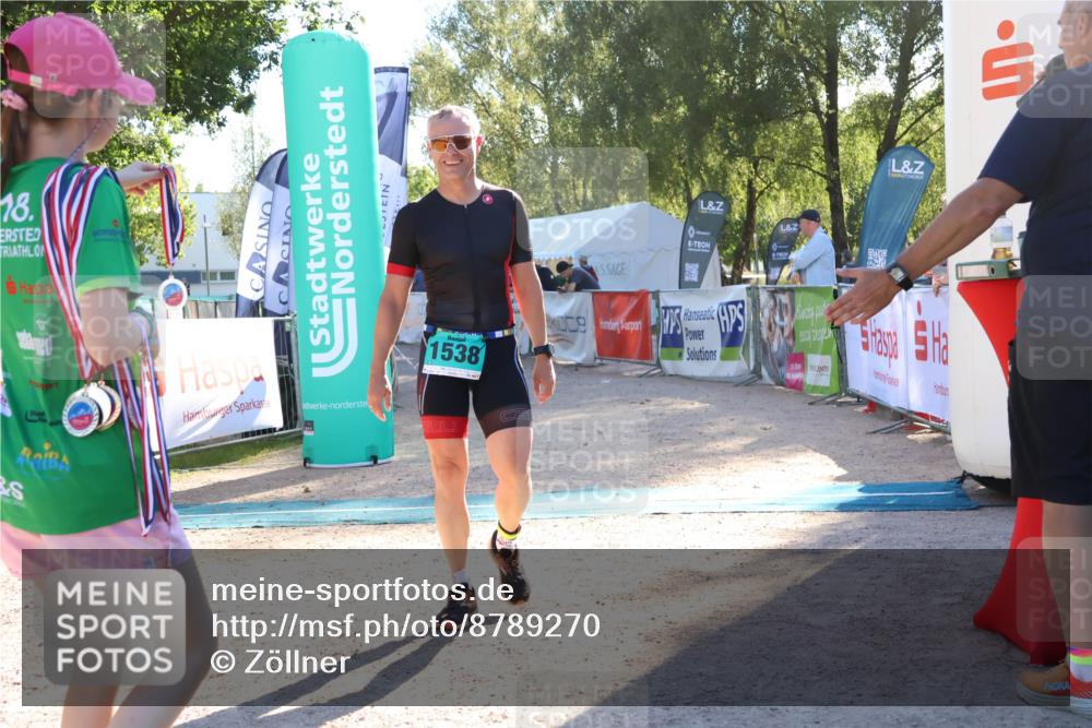 07.09.2025 - 19. Norderstedt Triathlon Zöllner http://msf.ph/oto/8789270 07.09.2025 16:16:56 Ziel 1538 meine-sportfotos.de