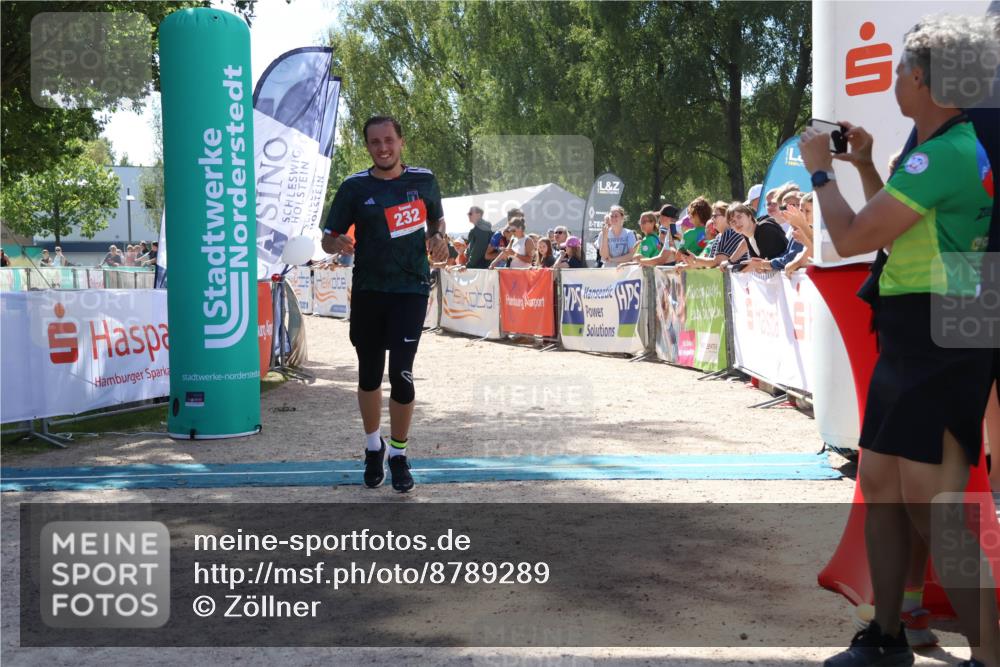 07.09.2025 - 19. Norderstedt Triathlon Zöllner http://msf.ph/oto/8789289 07.09.2025 13:50:30 Ziel 232 meine-sportfotos.de