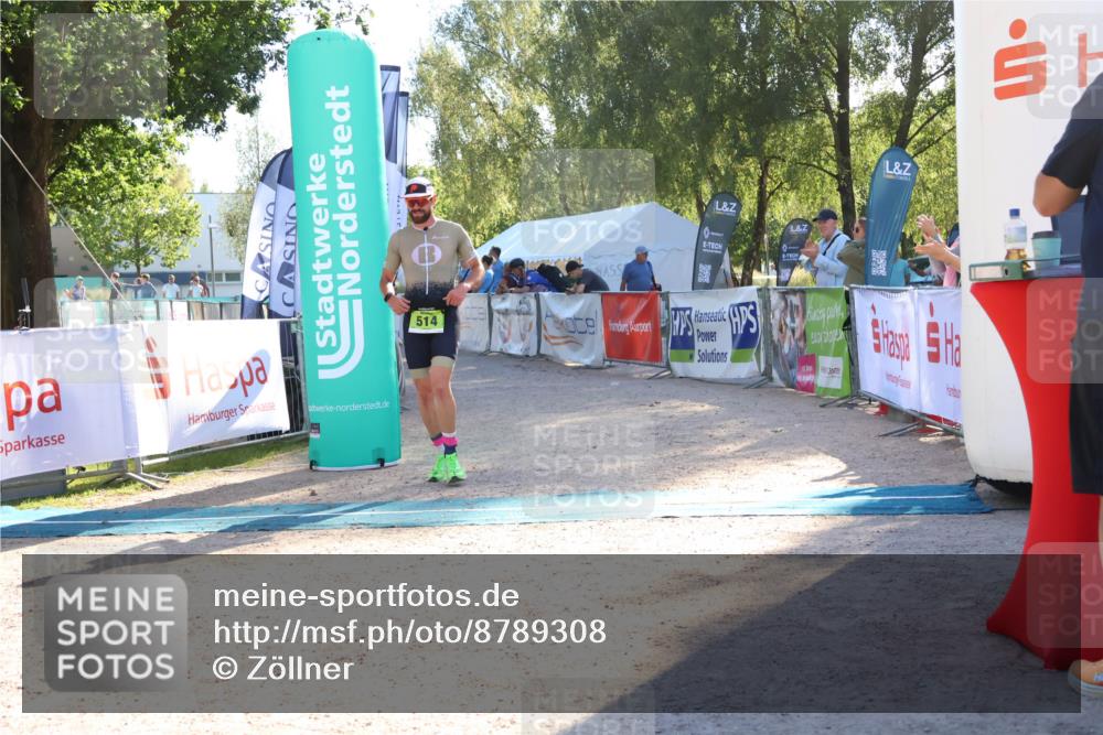 07.09.2025 - 19. Norderstedt Triathlon Zöllner http://msf.ph/oto/8789308 07.09.2025 16:17:06 Ziel 514 meine-sportfotos.de