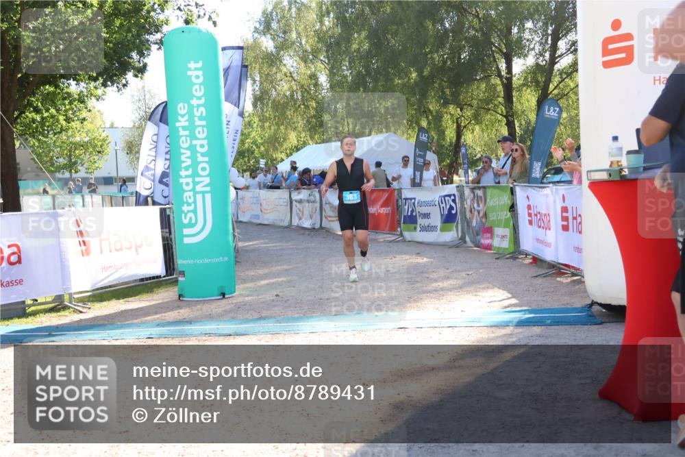 07.09.2025 - 19. Norderstedt Triathlon Zöllner http://msf.ph/oto/8789431 07.09.2025 16:17:37 Ziel 363 meine-sportfotos.de