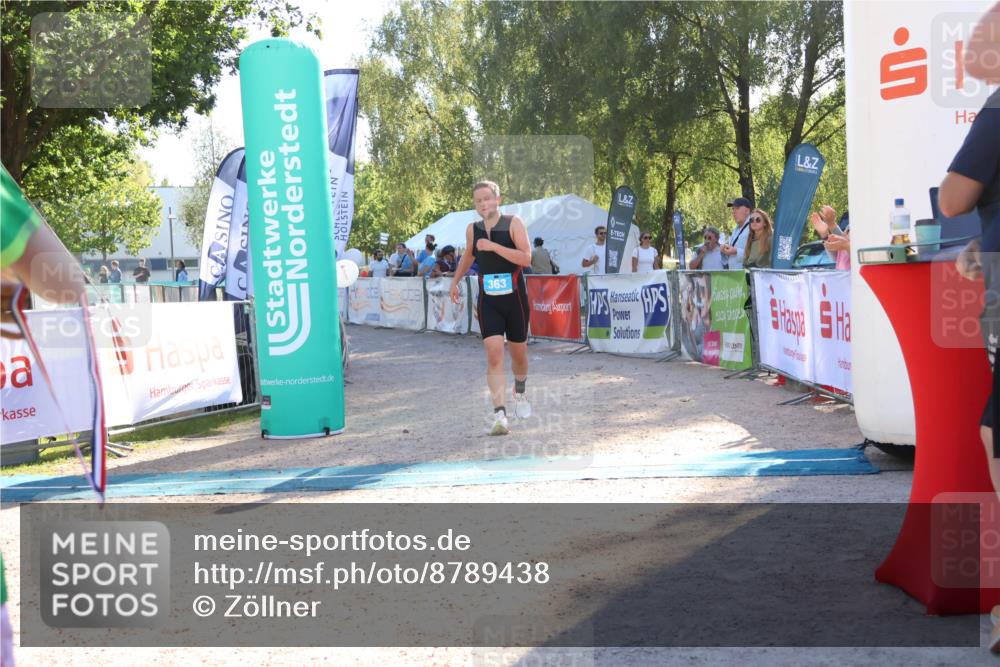 07.09.2025 - 19. Norderstedt Triathlon Zöllner http://msf.ph/oto/8789438 07.09.2025 16:17:37 Ziel 363 meine-sportfotos.de