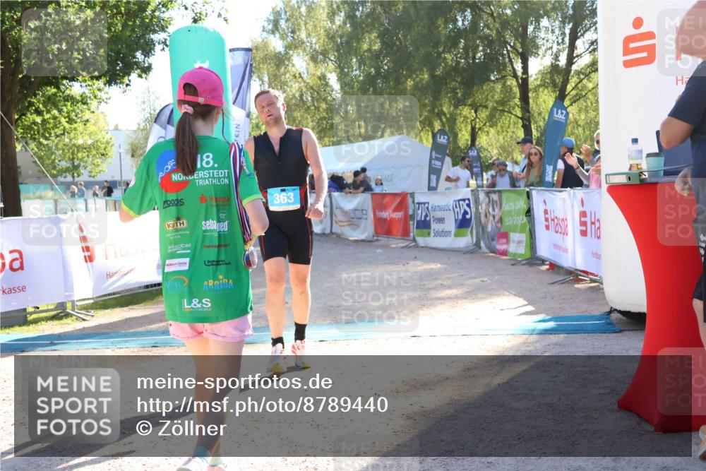 07.09.2025 - 19. Norderstedt Triathlon Zöllner http://msf.ph/oto/8789440 07.09.2025 16:17:39 Ziel 363 meine-sportfotos.de