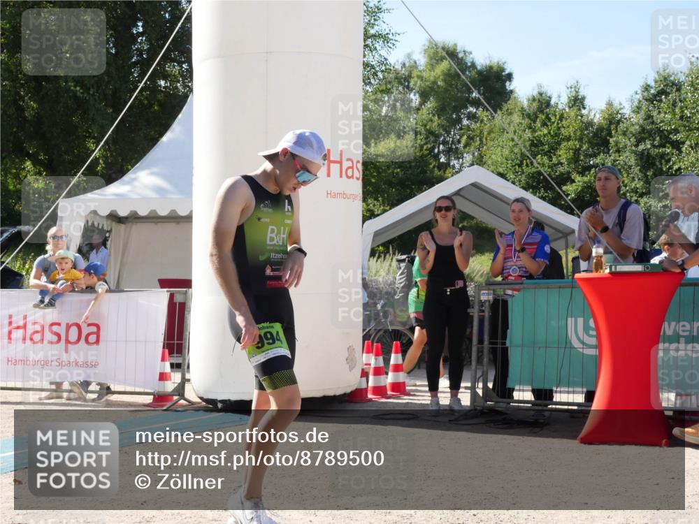 07.09.2025 - 19. Norderstedt Triathlon Zöllner http://msf.ph/oto/8789500 07.09.2025 15:14:12 Ziel 994 meine-sportfotos.de