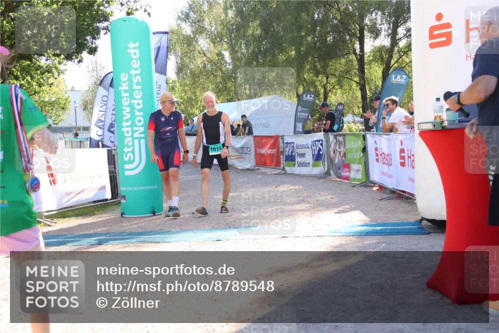 07.09.2025 - 19. Norderstedt Triathlon Zöllner http://msf.ph/oto/8789548 07.09.2025 16:18:38 Ziel 1514, 1539 meine-sportfotos.de