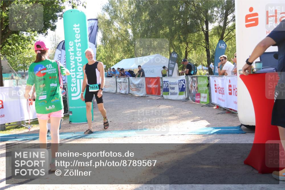 07.09.2025 - 19. Norderstedt Triathlon Zöllner http://msf.ph/oto/8789567 07.09.2025 16:18:39 Ziel 1514, 1539 meine-sportfotos.de