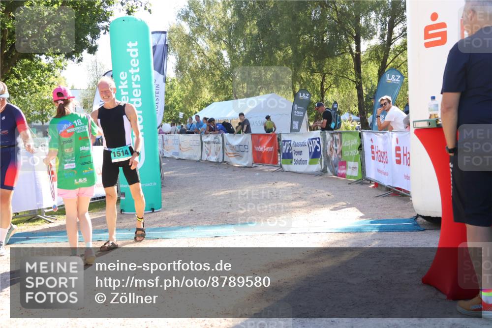 07.09.2025 - 19. Norderstedt Triathlon Zöllner http://msf.ph/oto/8789580 07.09.2025 16:18:40 Ziel 1514, 1539 meine-sportfotos.de