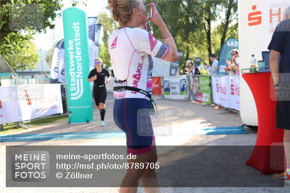 07.09.2025 - 19. Norderstedt Triathlon Zöllner http://msf.ph/oto/8789705 07.09.2025 16:20:13 Ziel 1414 meine-sportfotos.de