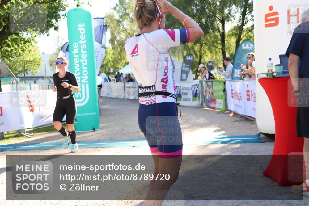 07.09.2025 - 19. Norderstedt Triathlon Zöllner http://msf.ph/oto/8789720 07.09.2025 16:20:14 Ziel 450, 1414 meine-sportfotos.de