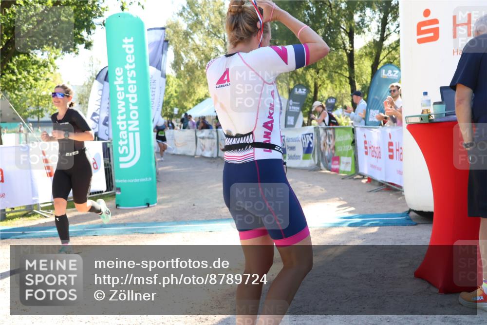 07.09.2025 - 19. Norderstedt Triathlon Zöllner http://msf.ph/oto/8789724 07.09.2025 16:20:14 Ziel 450, 1414 meine-sportfotos.de