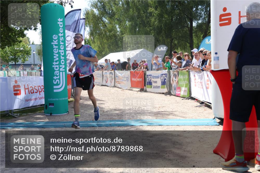 07.09.2025 - 19. Norderstedt Triathlon Zöllner http://msf.ph/oto/8789868 07.09.2025 13:54:36 Ziel 319, 1261 meine-sportfotos.de