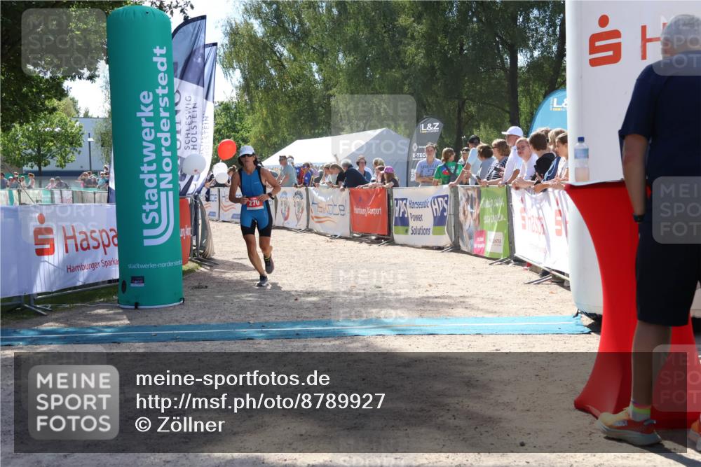 07.09.2025 - 19. Norderstedt Triathlon Zöllner http://msf.ph/oto/8789927 07.09.2025 13:55:16 Ziel 270, 842 meine-sportfotos.de