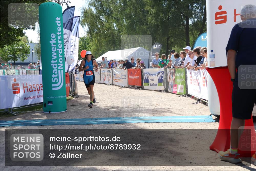 07.09.2025 - 19. Norderstedt Triathlon Zöllner http://msf.ph/oto/8789932 07.09.2025 13:55:17 Ziel 270, 842 meine-sportfotos.de