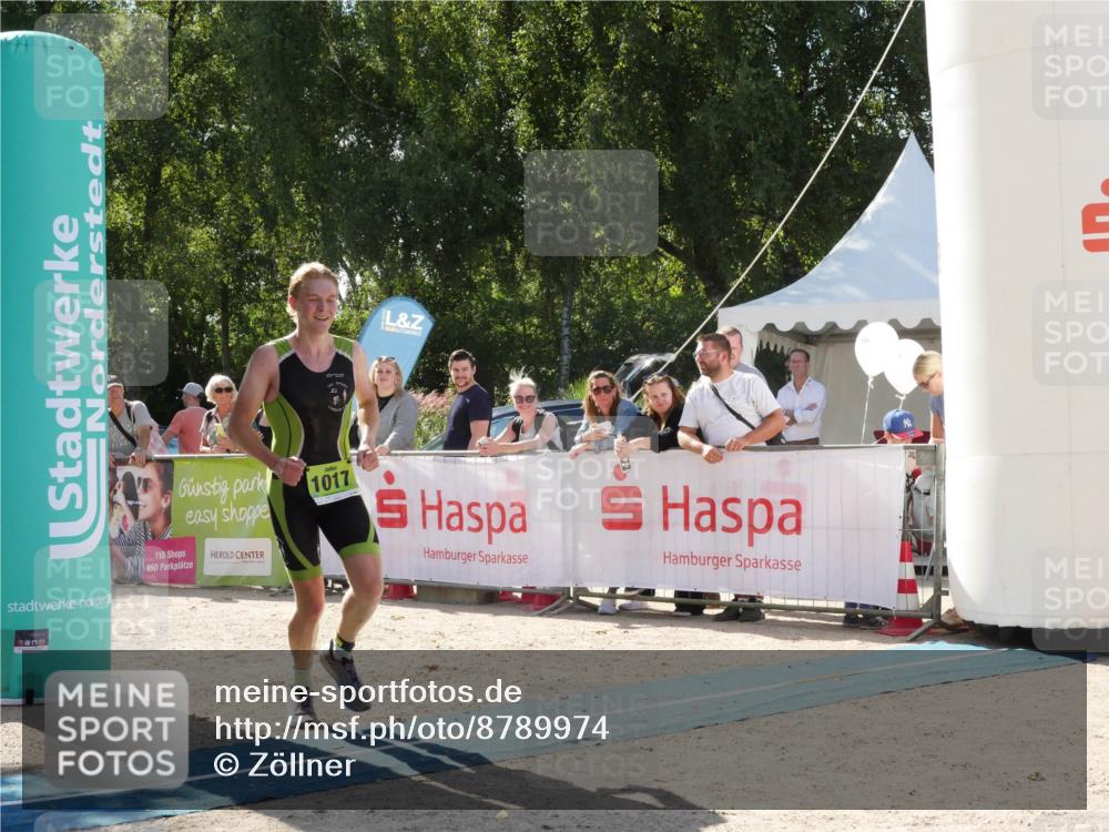 07.09.2025 - 19. Norderstedt Triathlon Zöllner http://msf.ph/oto/8789974 07.09.2025 15:24:57 Ziel 1017 meine-sportfotos.de