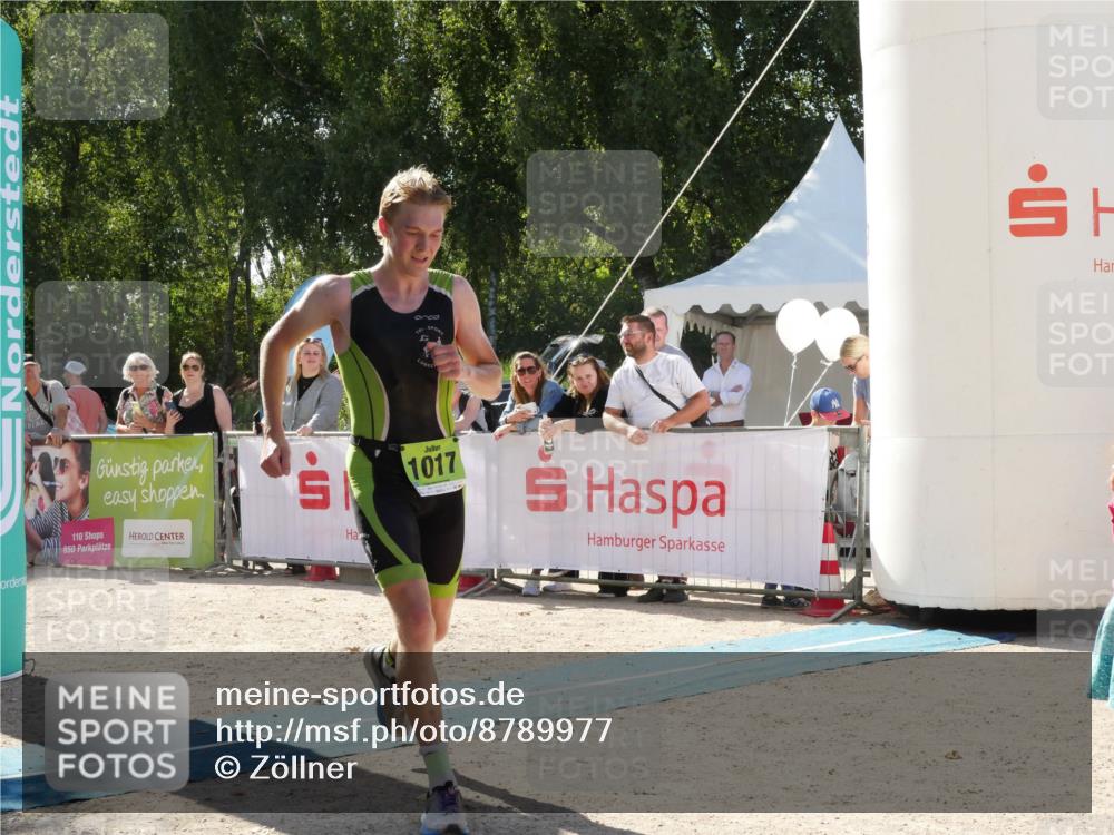07.09.2025 - 19. Norderstedt Triathlon Zöllner http://msf.ph/oto/8789977 07.09.2025 15:24:57 Ziel 1017 meine-sportfotos.de