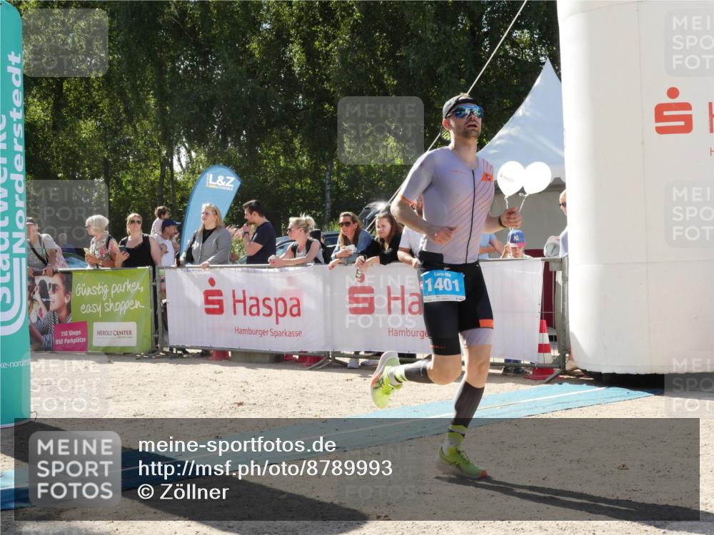 07.09.2025 - 19. Norderstedt Triathlon Zöllner http://msf.ph/oto/8789993 07.09.2025 15:25:07 Ziel 1008, 1401 meine-sportfotos.de