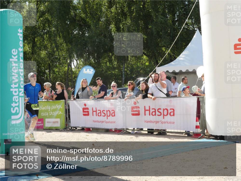 07.09.2025 - 19. Norderstedt Triathlon Zöllner http://msf.ph/oto/8789996 07.09.2025 15:25:10 Ziel 1008, 1401 meine-sportfotos.de