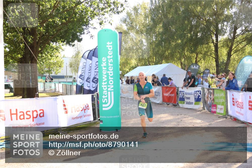 07.09.2025 - 19. Norderstedt Triathlon Zöllner http://msf.ph/oto/8790141 07.09.2025 16:24:06 Ziel 527 meine-sportfotos.de