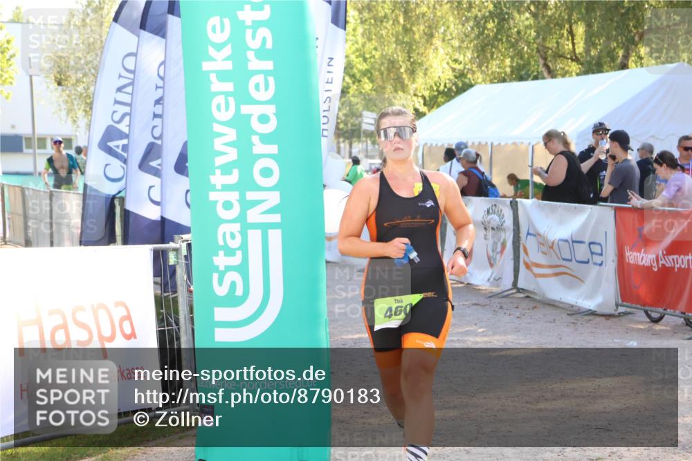07.09.2025 - 19. Norderstedt Triathlon Zöllner http://msf.ph/oto/8790183 07.09.2025 16:24:41 Ziel 460 meine-sportfotos.de