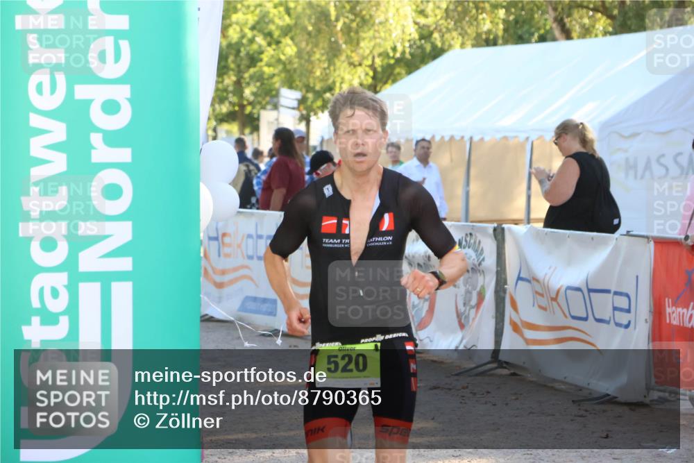 07.09.2025 - 19. Norderstedt Triathlon Zöllner http://msf.ph/oto/8790365 07.09.2025 16:26:23 Ziel 520 meine-sportfotos.de